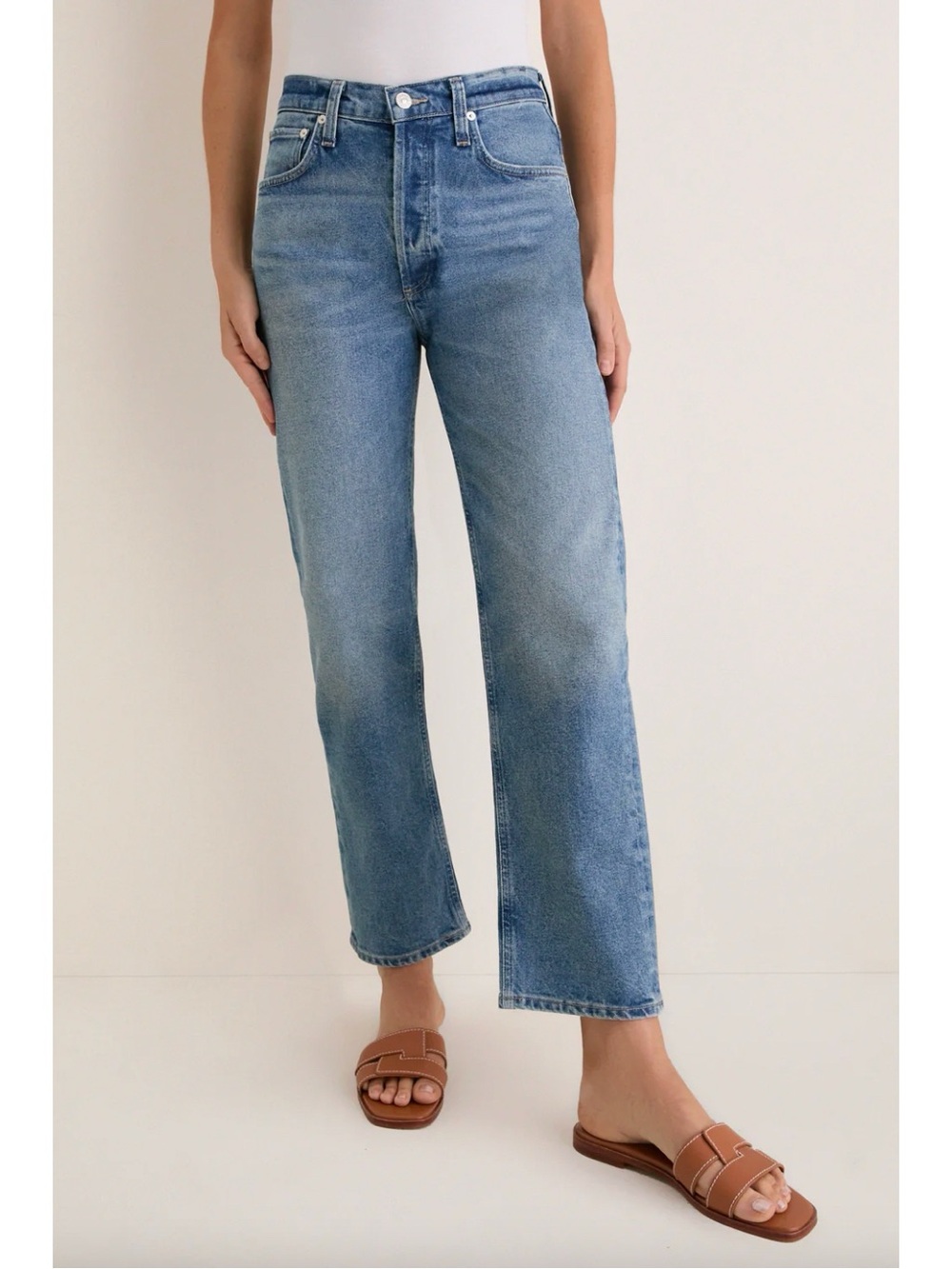 Citizens of Humanity Delfina Straight Jeans Elsinore